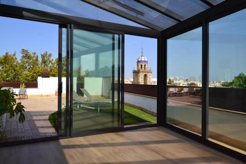 Μπαλκόνι ή βεράντα στο Penthouse City Center - Jerez