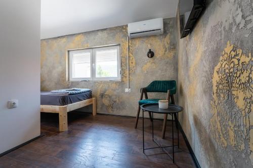 Postel nebo postele na pokoji v ubytování Aleks apartmani