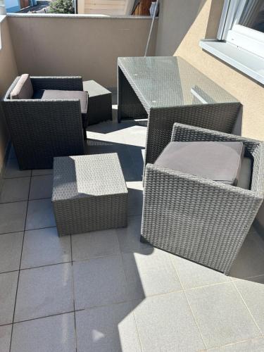 Posezení v ubytování Appartement Algo