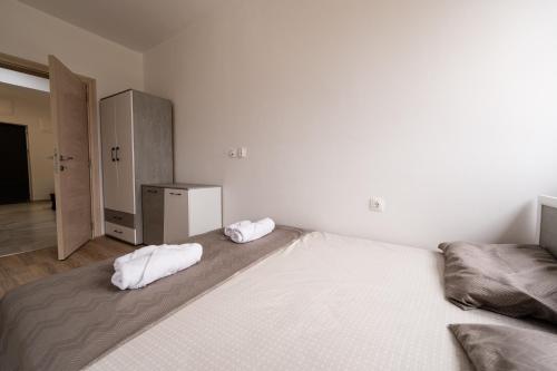 Postel nebo postele na pokoji v ubytování Apartment Sofija