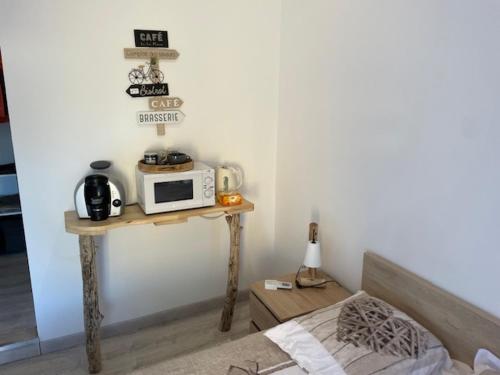 Katil atau katil-katil dalam bilik di chambre 2 personnes Pinet