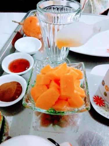 Mad på pensionatet eller i nærheden