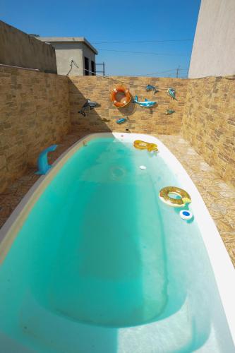 Kolam renang di atau dekat dengan Casa beira-mar com piscina em Saquarema RJ