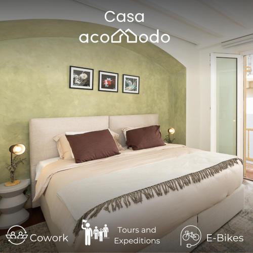 Una cama o camas en una habitación de Casa Acomodo Casco Viejo 4bdr Historic Mansion