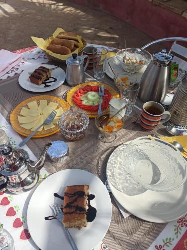 Comida en el bed and breakfast o alrededores