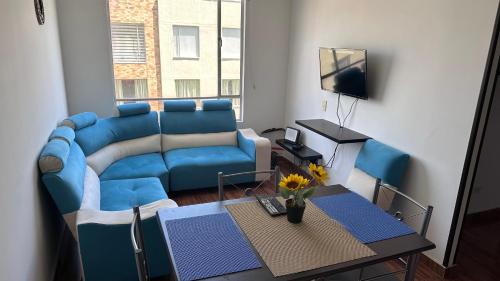 TV a/nebo společenská místnost v ubytování Mi casa es tu casa