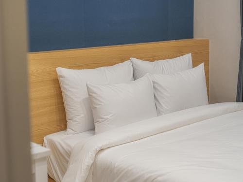 Cama o camas de una habitación en Hotel Leo Changwon Central Branch