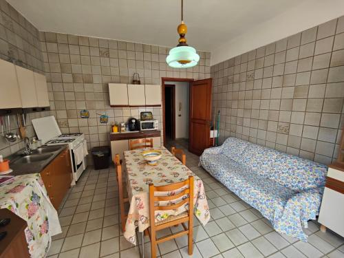 Kuchyň nebo kuchyňský kout v ubytování Siculiana Homelidays