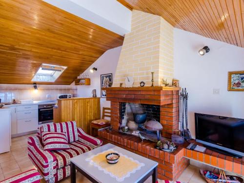 Apartment and Room Cicko - One Bedroom Apartment with Terrace and Sea View Attic