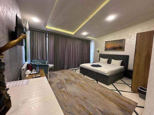 Katil atau katil-katil dalam bilik di Marmaris Hotel FREE Airport Service