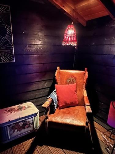 B&B Bergheideにあるシーティングエリア