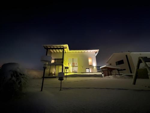 Budova, kde se vila nachází