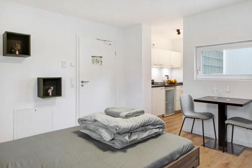 Kuchyň nebo kuchyňský kout v ubytování Mcello Apartments