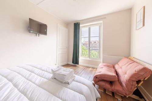 Photo de la galerie de l'établissement Bel appartement Porte de Paris, à Saint-Denis