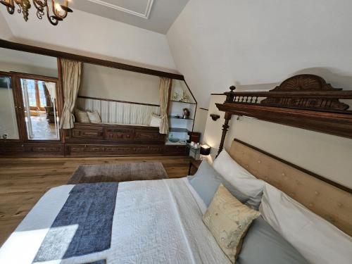 Cama o camas de una habitación en Klein Holland