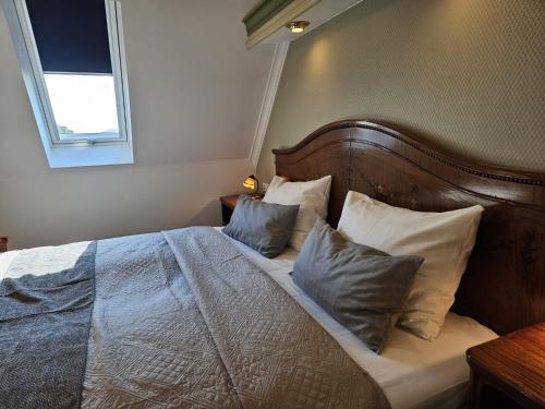Cama o camas de una habitación en Klein Holland