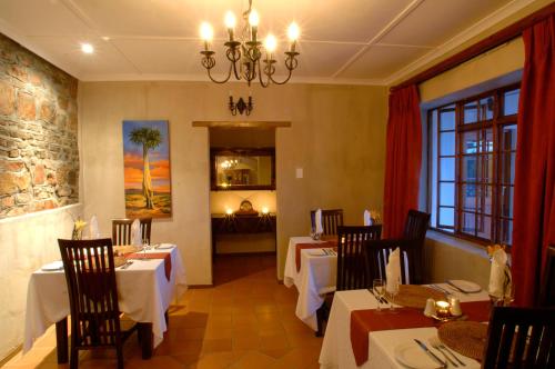 Гостиная зона в Naries Namakwa Retreat