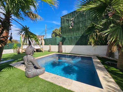 Ô Balinais mini villa avec spa et piscine chauffée privative Marseille photo 40