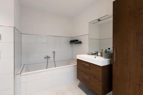 Un baño de Ferienwohnung Spanier