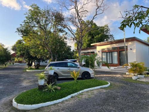 Zahrada ubytování Kraoub Kampot