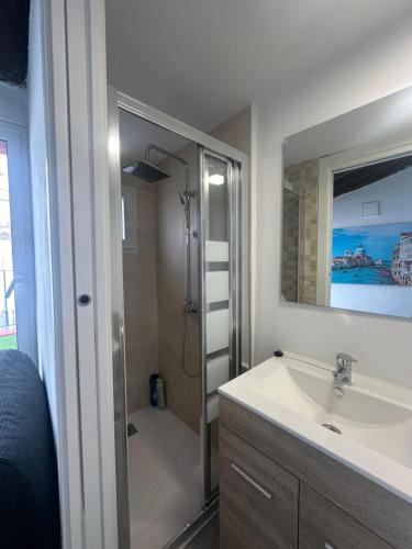 Ванная комната в calle harinas 23