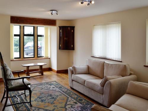 A seating area at Westfield Farm Cottage 