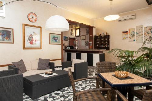 Posezení v ubytování Hotel Edera