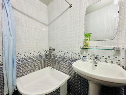 Koupelna v ubytování Dervish Hostel