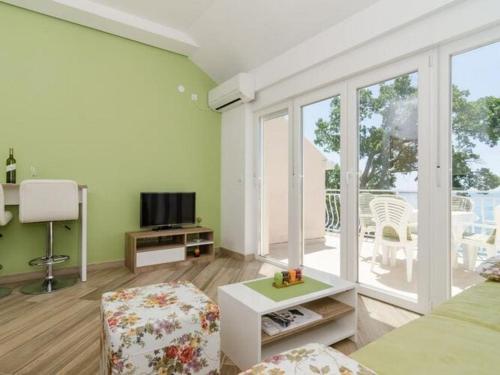 Apartments Marmo - Deluxe One Bedroom Apartment with Balcony and Sea View Apartman 4
