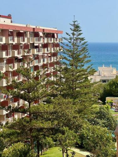 Estudio con terraza y piscina en Benalmádena Costa
