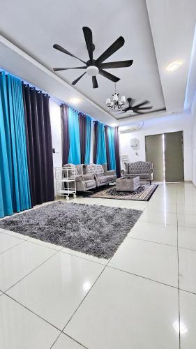 Posezení v ubytování Teratak Idaman Homestay