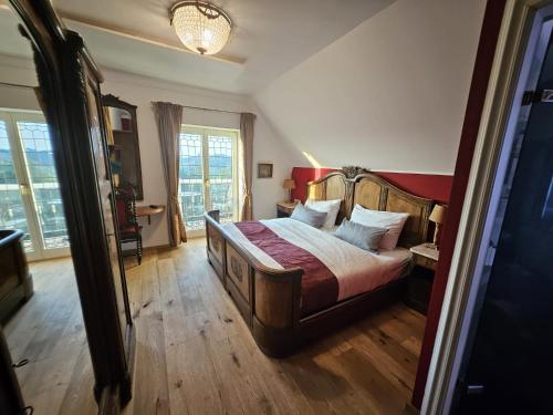 Cama o camas de una habitación en Klein Holland