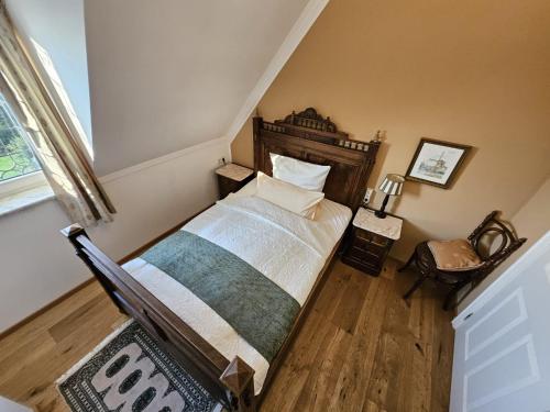 Cama o camas de una habitación en Klein Holland