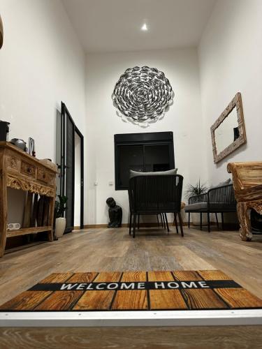 Μια τηλεόραση ή/και κέντρο ψυχαγωγίας στο Appartement Lisana Lodge T3