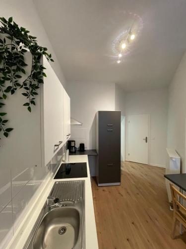 Dapur atau dapur kecil di WhiteWood-Apartment