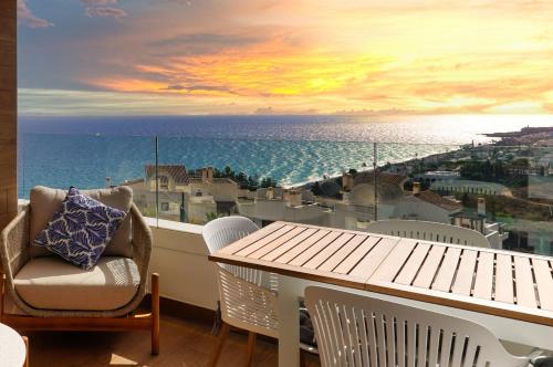 Seascape Sunset Vistas Calaceite