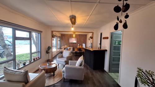 Posezení v ubytování Hostel Kuntur