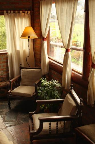 Χώρος καθιστικού στο Criollo Lodge