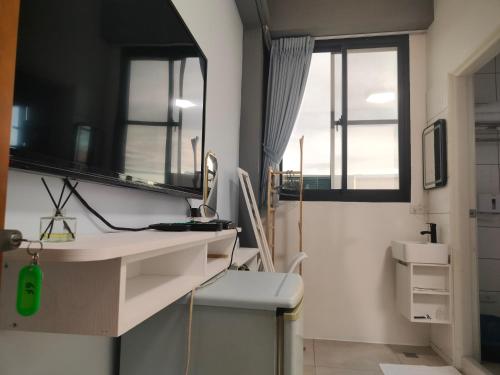 Koupelna v ubytování Zhuge Hospitality Homestay