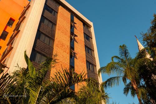 O edifício em que o hotel se localiza