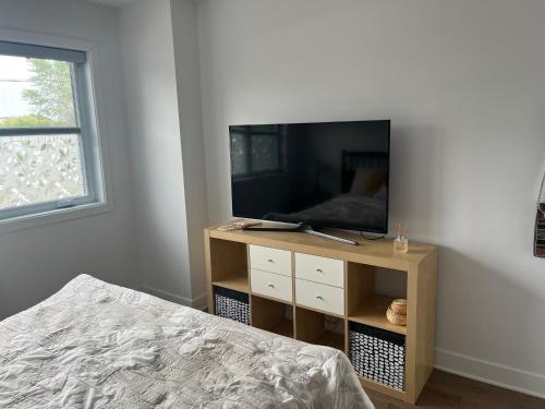 TV a/nebo společenská místnost v ubytování Luna's Room