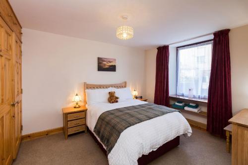 Postel nebo postele na pokoji v ubytování Corbie Self Catering Shetland