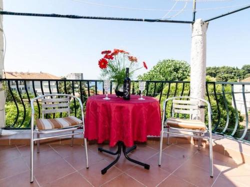 Apartments Paula - Studio Apartment with Terrace and Sea View