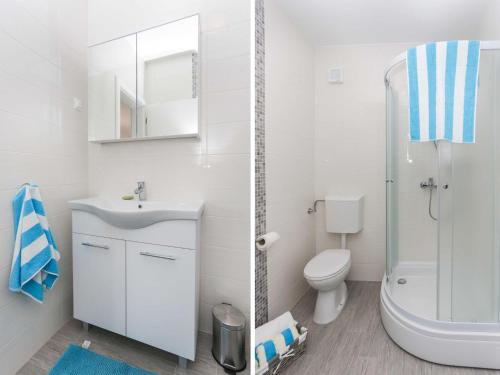 Apartments Villa Karmen - Two-Bedroom Apartment with Balcony and Sea View Lu i
