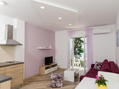 Apartments Marmo - One Bedroom Apartment with Balcony and Sea View Apartman 1