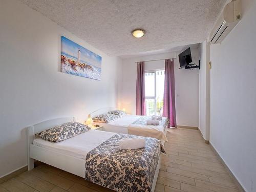 Apartments Grljevi - Studio Apartment with Balcony and Sea View A3
