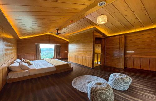 Postel nebo postele na pokoji v ubytování Rajmaan Singh Eco Resorts
