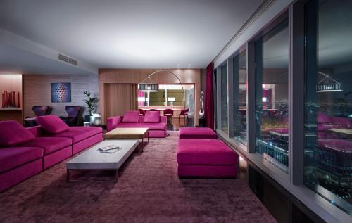 Posezení v ubytování Sofitel Dubai Downtown