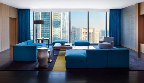 Posezení v ubytování Sofitel Dubai Downtown