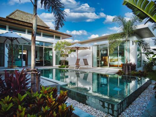 an image of a swimming pool in a villa at Lada Pool Villa in Bang Tao Beach